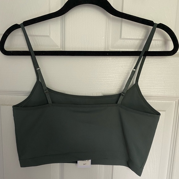 NWT Dynamite Green Seamless Bralette Top. Extra Small, Medium and Large - Picture 3 of 13